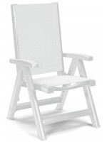 ESMERALDA TEX scelta colore poltrona pieghevole 5 posizioni chiudibile per giardini e terrazzi