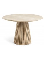 DAVIS Table d'appoint design en bois teck