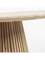 DAVIS Mesa en casa de diseño en madera de teca