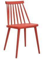 ELMIN scelta colore sedia in polipropilene casa cucina bar terrazzo giardino