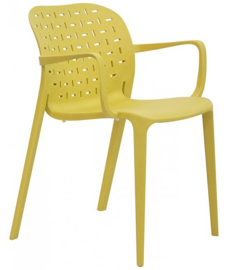 FURLA Elección silla de polipropileno color hogar cocina bar terraza jardín