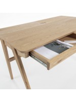 FABER Mesa de escritorio en madera de fresno