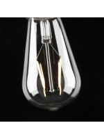 LAMPADINA 75x163 mm con filamenti a LED da 40 W per attacco grande E27