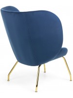 CARIN velvet design armchair