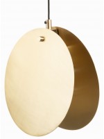 CROV in metallo oro lampada a sospensione