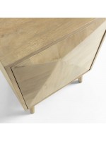 BATAR Table de chevet en bois de manguier