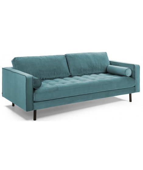 DELICIUS scelta colore in velluto divano 3 posti design casa