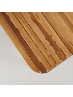 SLIDER 180x90 Tischdesign aus Akazienholz für drinnen oder draußen
