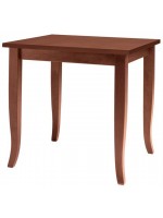 LIMA 70x70 ou 80x80 ou 90x90 cm Table pour bars restaurants pubs et pubs en bois massif