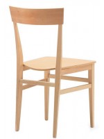 CORA choix de couleur chaise en bois design accueil ou hôtels contractuels bar restaurants
