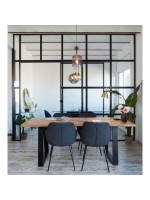 AXET tortora o grigio o verde poltrona in ecopelle scamosciata e struttura in metallo design living casa studio contract