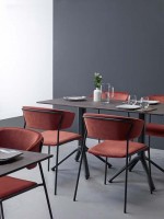 LISA WOOD Choice beendet Wohn- oder Objektdesignsessel