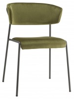 LISA WOOD choice finishes home or contract design armchair