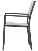 ATRA scelta colore sedia in alluminio impilabile per giardino terrazzi hotel bar ristoranti contract
