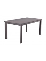 BASCO 160 or 200 extendable aluminum table color choice for garden residences local terraces