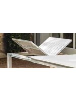 BASCO 160 ou 200 Table extensible en aluminium au choix pour les terrasses de jardin dans les résidences de jardin