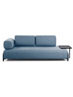 COSMO Farbwahl in Stoff und mehrere Formen 3-Sitzer-Sofa