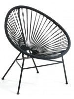 BEST in Seil und Metallrahmen-Sessel für den Außen und Innenbereich