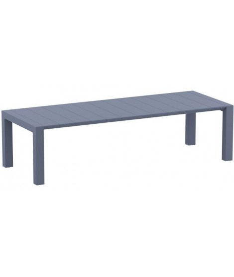 AMNESY allungabile in polipropilene scelta colore e misure tavolo per giardino terrazzi residence ristoranti chalet