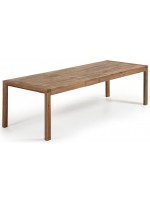 AFHAIL extensible table 180x90 all 230 cm or 200x100 all 280 cm fixed in aged oak
