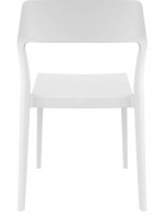 BRICCA color choice polypropylene chair for garden terraces residence stackable chalet restaurants