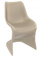 SORRENTO stackable armchair for outdoor garden and terraces