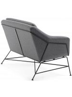 BRILA Wahl der Farbe in Stoff Sofa 2-Sitzer trendiges Design