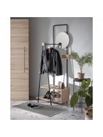 STOCCOLMA Konsole mit Spiegel und Garderobe Design Hauseingang Wohnzimmer Badezimmer