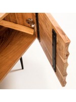 DADO TV cabinet in solid natural acacia wood