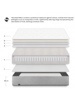 ABSOL h 26 matrimoniale materasso molle insacchettate Boxconfort System e Memory Foam