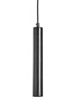 SHINE in painted metal cylindrical pendant lamp