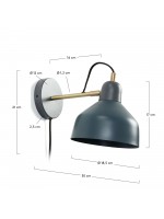 DEA metal wall lamp