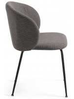 CORDOBA chaise en tissu rembourré choix de couleurs living design