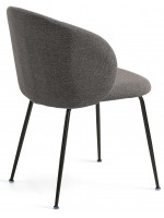 CORDOBA chaise en tissu rembourré choix de couleurs living design