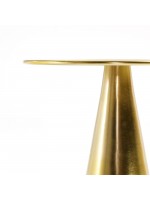 BOLT small table h 50 cm in gold metal