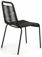 GENIUS color choice in rope and metal design chair for home garden terrace furniture