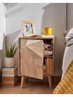 BATAR mango wood nightstand