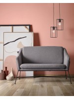 BRILA in fabric sofa 2-seater trendy design