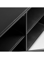 LAMA Schwarzes Metall Sideboard oder TV-Schrank von Industrial Design