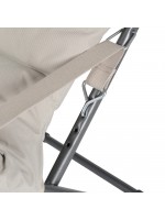 AMALIA A aus Aluminium und Texfil Stoff Entspannungssessel Anatomischer Liegestuhl für den Heim- oder Vertragsgebrauch