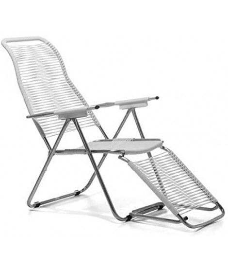 DREAM A aus Aluminium und Kunststoff Seil Wahl der Farbe Sonnenliege Liegestuhl Outdoor-Sessel für