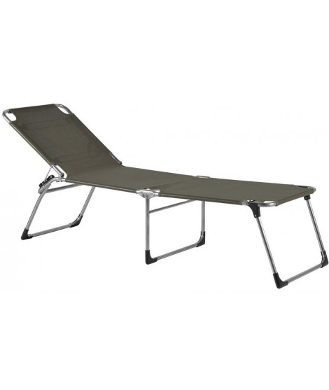 LEVRIN in alluminio e scelta colore in texfil lettino prendisole pieghevole da esterno casa o contract