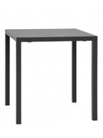 BASTIC choice of color and size painted metal table Stackable for home or bar restaurants ice cream parlors pubs