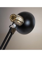 DOLLY Tischlampe aus Metall mit beweglichem Arm und Lampenschirm