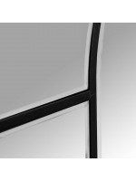 EYRE Fensterspiegel mit schwarzem Metallrahmen