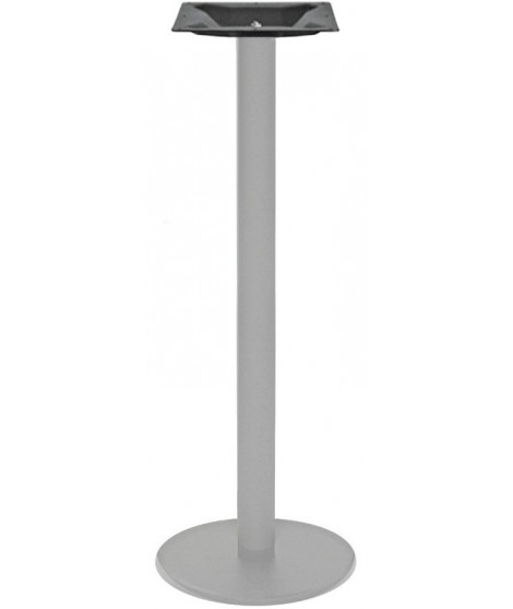 GOTLAND base alta 110 cm bianca nera o grigia in ghisa per piano tavolo per gelaterie bar ristoranti locali