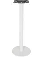 GOTLAND base alta 110 cm bianca nera o grigia in ghisa per piano tavolo per gelaterie bar ristoranti locali
