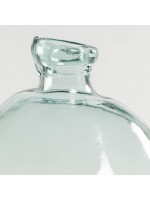 BRENNA vase en verre transparent