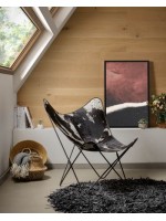 BATIC Fauteuil en cuir et maison pieds de meubles de conception de la vie