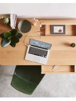 FABER desk table in ash wood